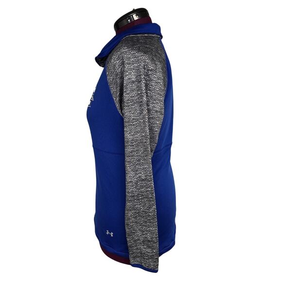Women's Under Armour Creighton Bluejays ColdGear 1/4 Zip Pullover | Size Large - Picture 2 of 9